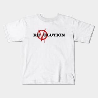 ReVolution V for Vendetta Kids T-Shirt